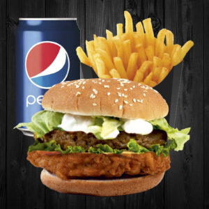 Combo Chicken Burger