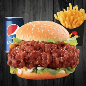 Jerk BBQ Chicken Burger